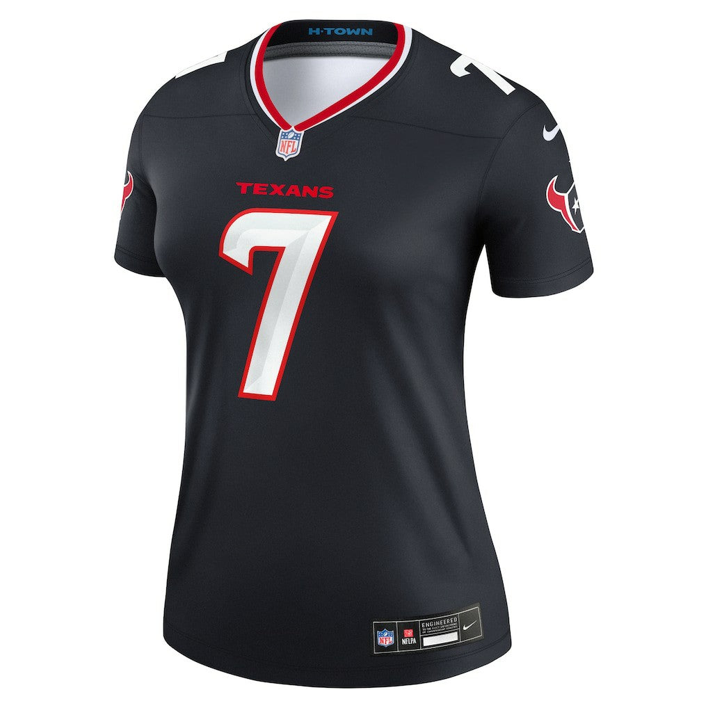 Houston Texans Nike C.J. Stroud  Women's Legend Player Performance Top