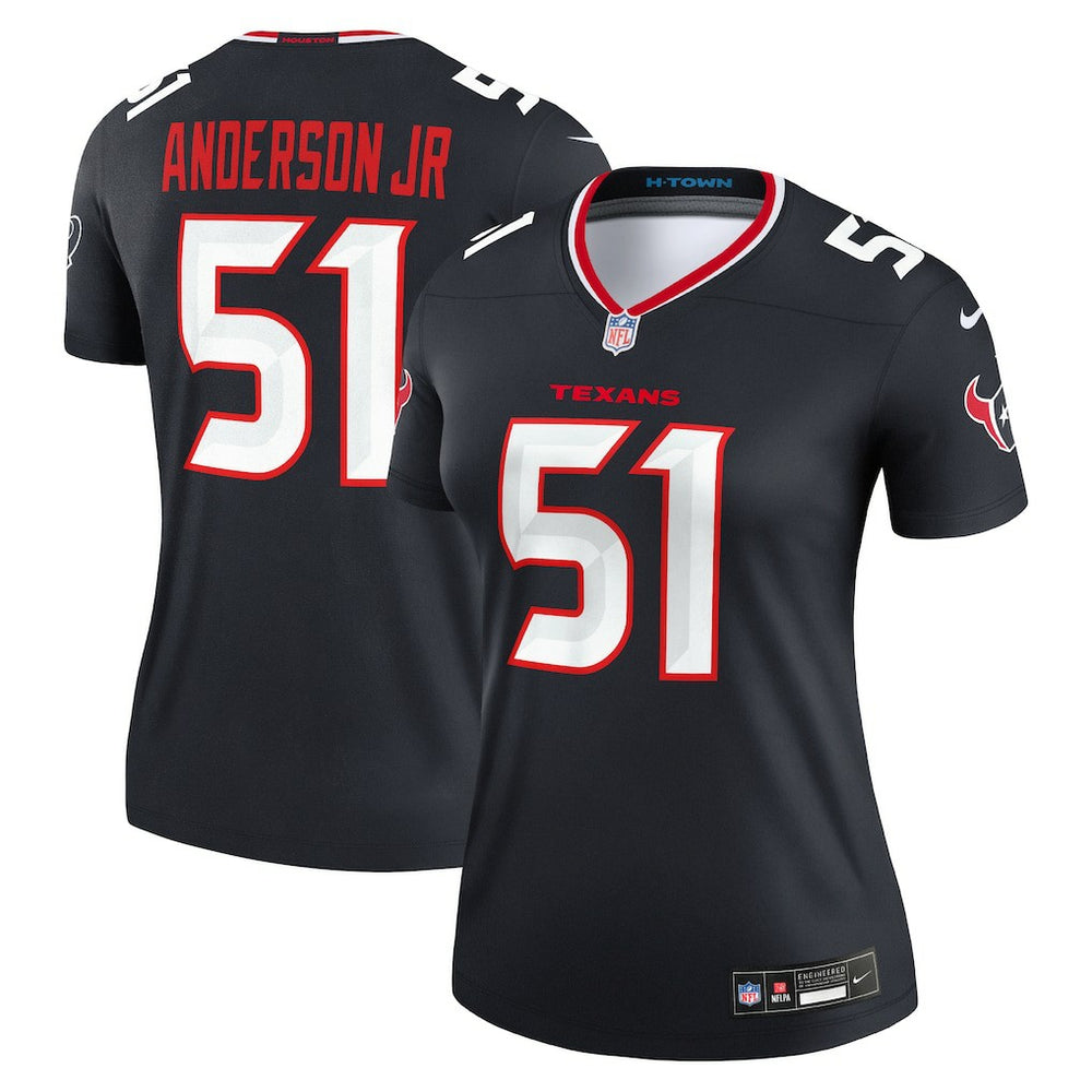 Houston Texans Nike Will Anderson Jr.  Women's Legend Player Performance Top