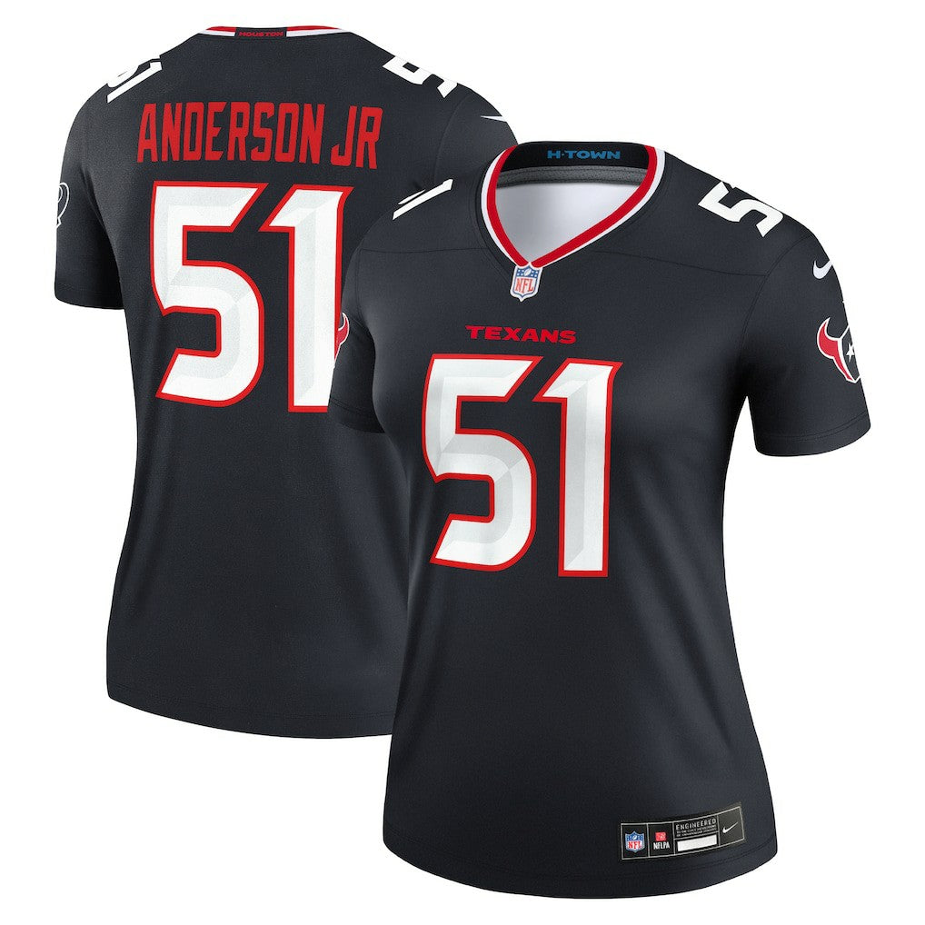 Houston Texans Nike Will Anderson Jr.  Women's Legend Player Performance Top