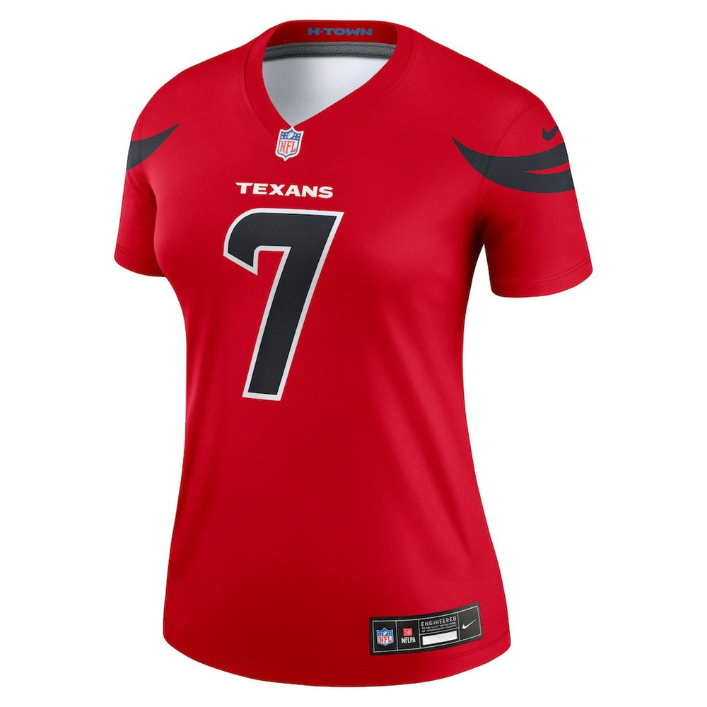 Houston Texans Nike C.J. Stroud  Women's Alternate Legend Player Performance Top