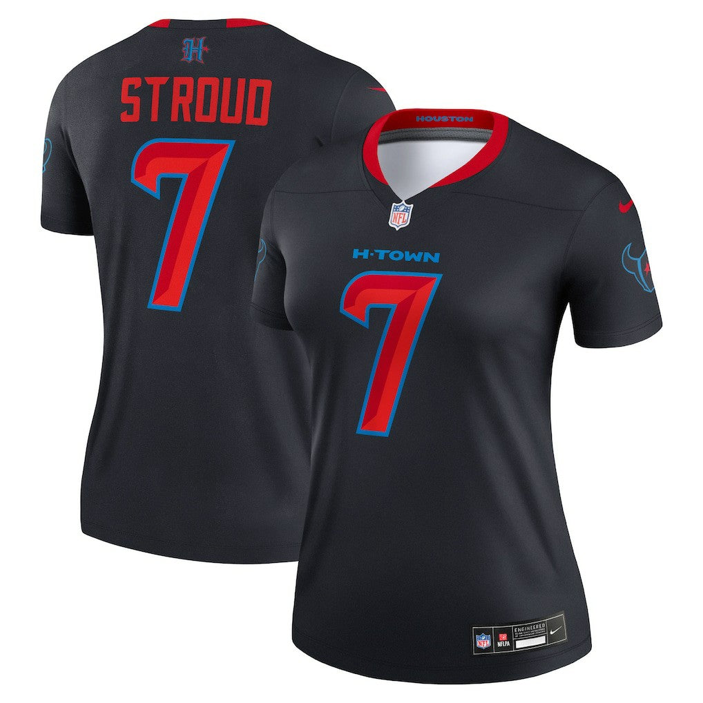 Houston Texans Nike C.J. Stroud  Women's Alternate Legend Player Performance Top