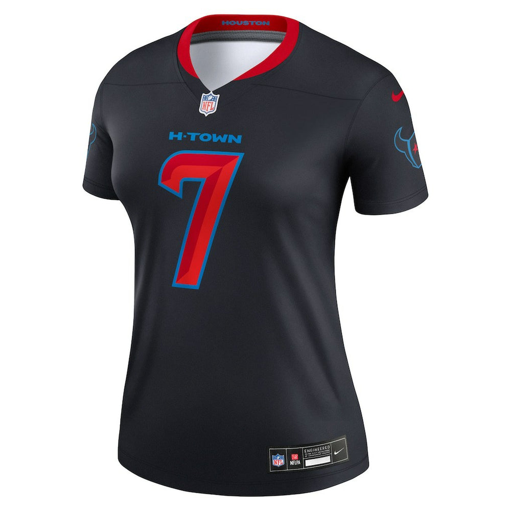 Houston Texans Nike C.J. Stroud  Women's Alternate Legend Player Performance Top