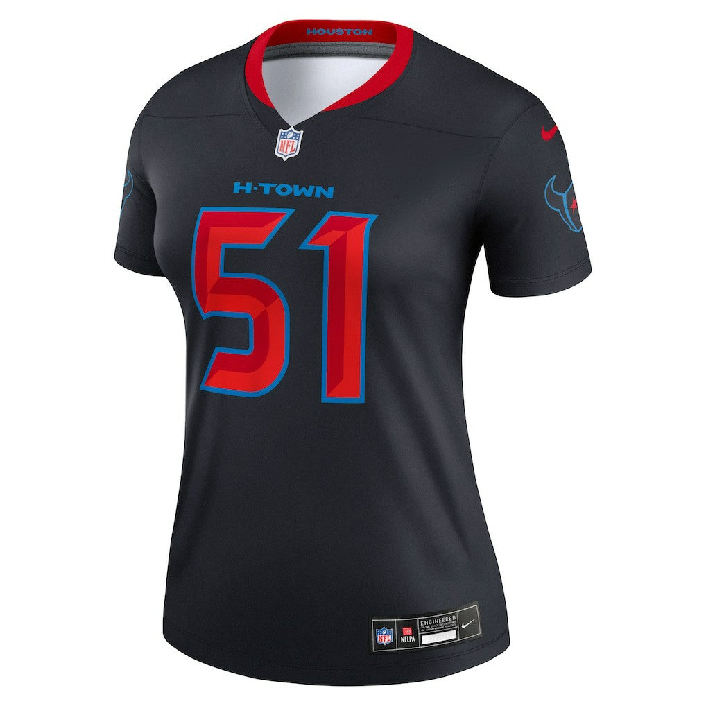 Houston Texans Nike Will Anderson Jr.  Women's Alternate Legend Player Performance Top