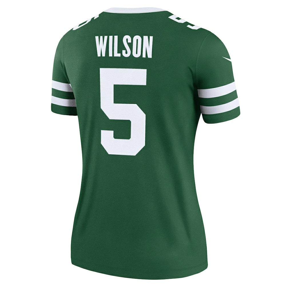 New York Jets Nike Garrett Wilson  Women's Legend Player Performance Top