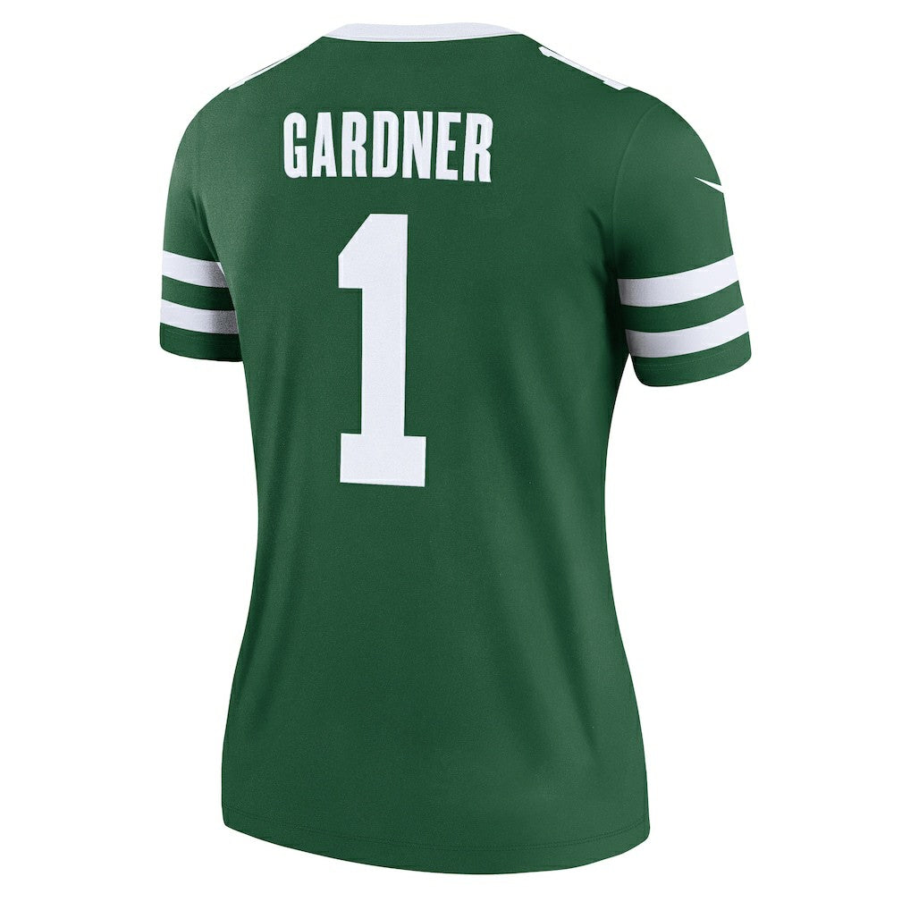 New York Jets Nike Ahmad Sauce Gardner  Women's Legend Player Performance Top