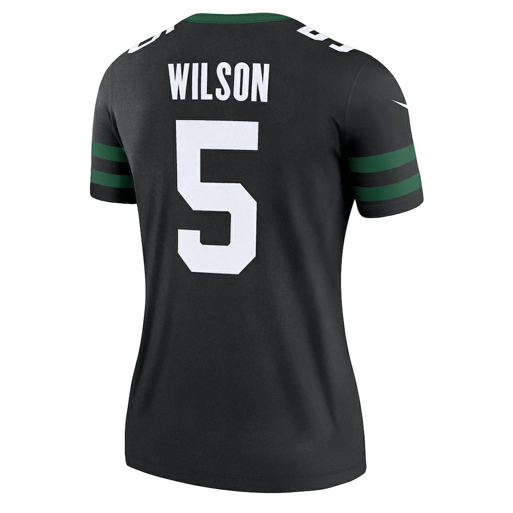 New York Jets Nike Garrett Wilson  Women's Alternate Legend Player Performance Top