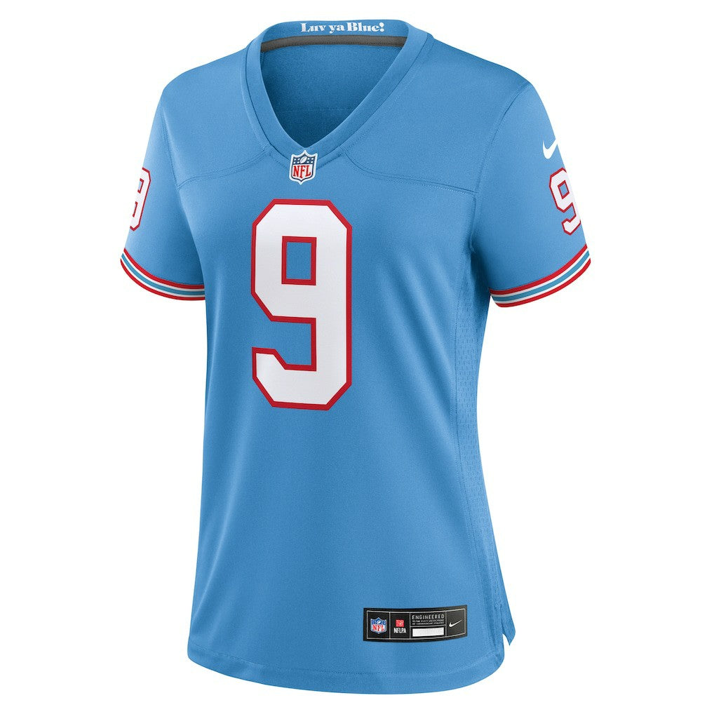 Tennessee Titans Nike Steve McNair  Women's Oilers Throwback Retired Player Game Jersey