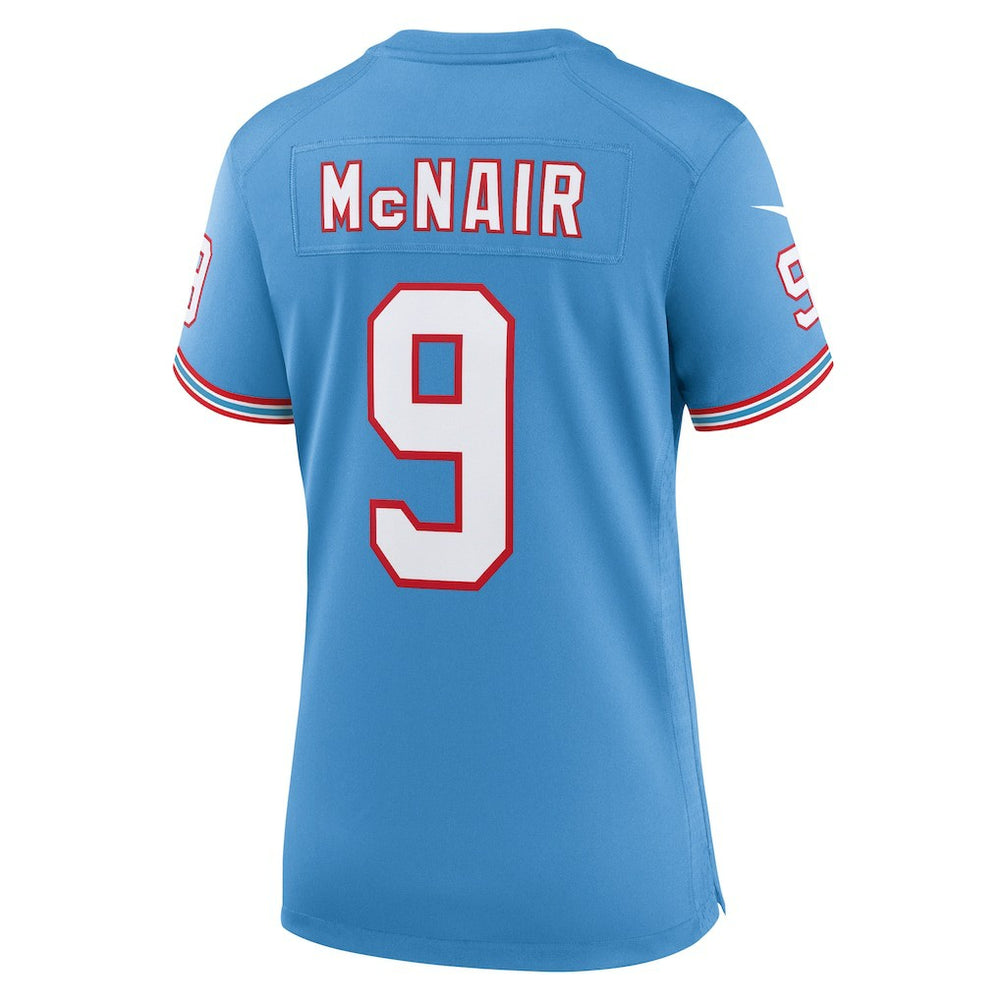 Tennessee Titans Nike Steve McNair  Women's Oilers Throwback Retired Player Game Jersey