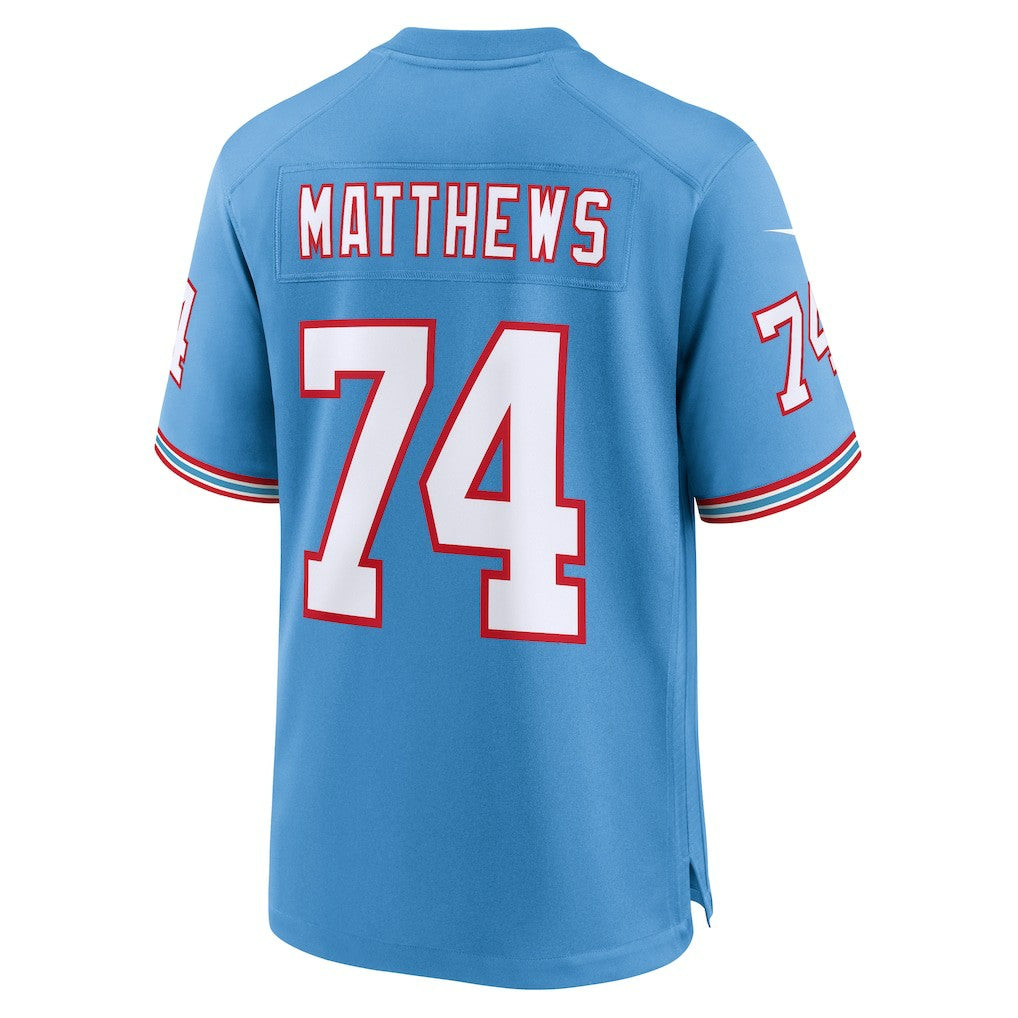 Tennessee Titans Nike Bruce Matthews  Retired Player Alternate Game Jersey