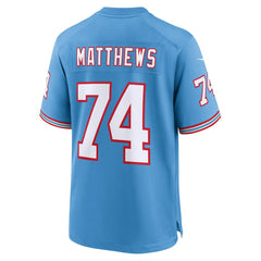 Tennessee Titans Nike Bruce Matthews  Retired Player Alternate Game Jersey