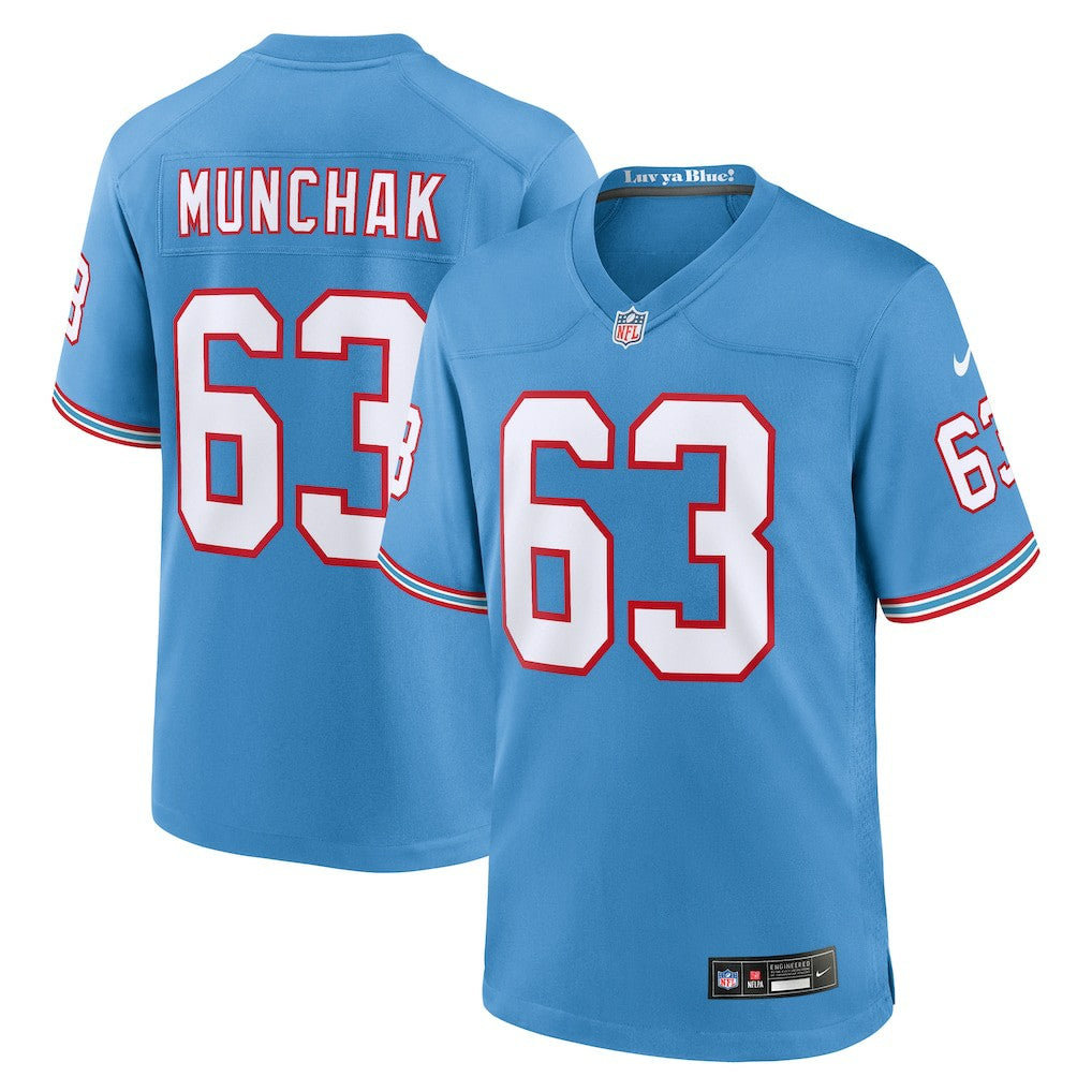 Tennessee Titans Nike Mike Munchak  Retired Player Alternate Game Jersey