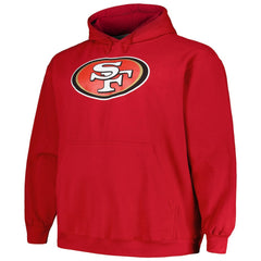 San Francisco 49ers Fanatics Christian McCaffrey  Big & Tall Fleece Name & Number Pullover Hoodie