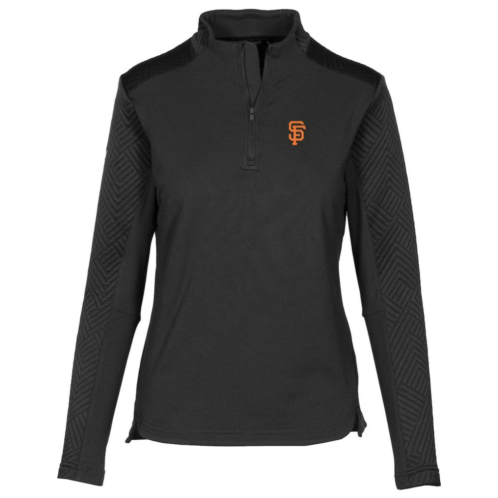 San Francisco Giants Levelwear Women's Daybreak Insignia 2.0 Quarter-Zip Pullover Top | MLB Sale