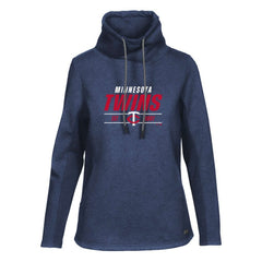 Minnesota Twins Levelwear Women's Verve Loop Pullover Sweatshirt | MLB For sale