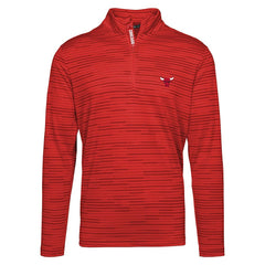 Chicago Bulls Levelwear Gear Insignia Core Quarter-Zip Pullover Top sale Outlet