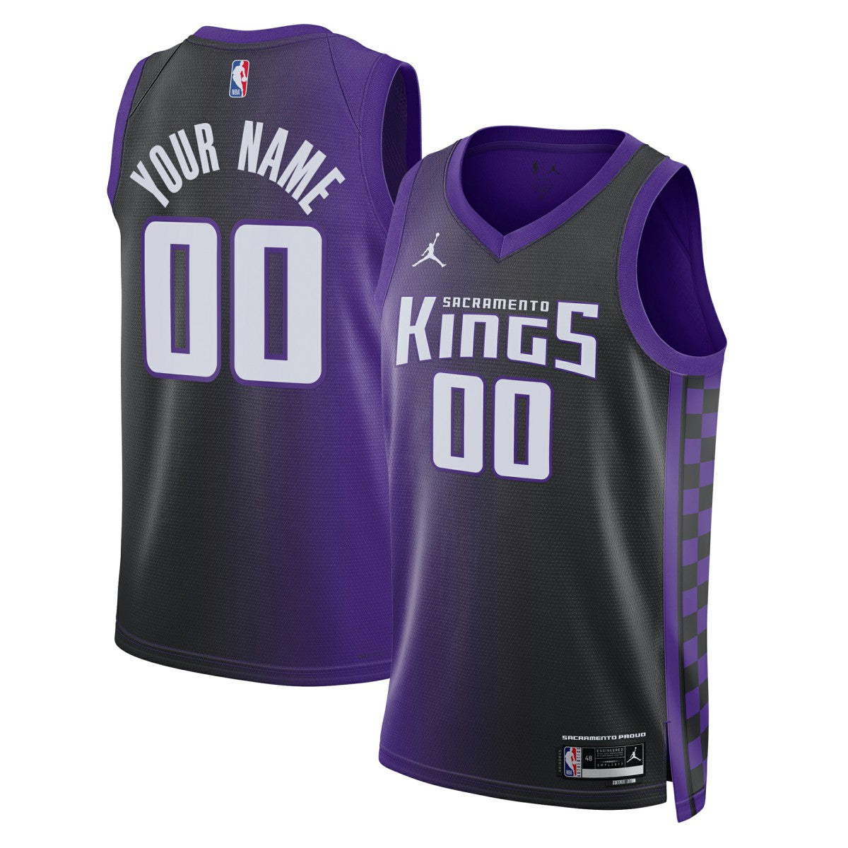 Sacramento Kings Jordan Brand Unisex Swingman Custom Jersey On Sale
