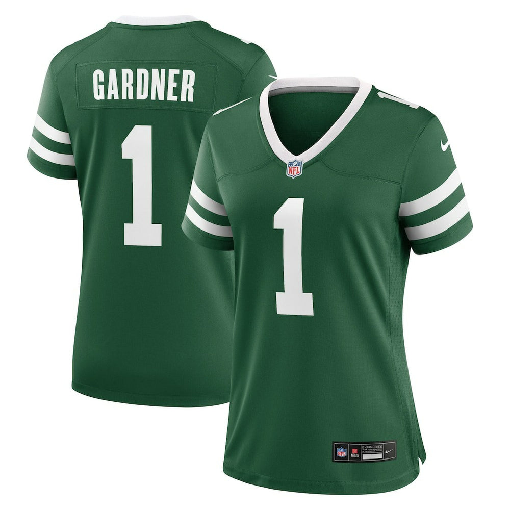 New York Jets Nike Ahmad Sauce Gardner  Women's Game Jersey