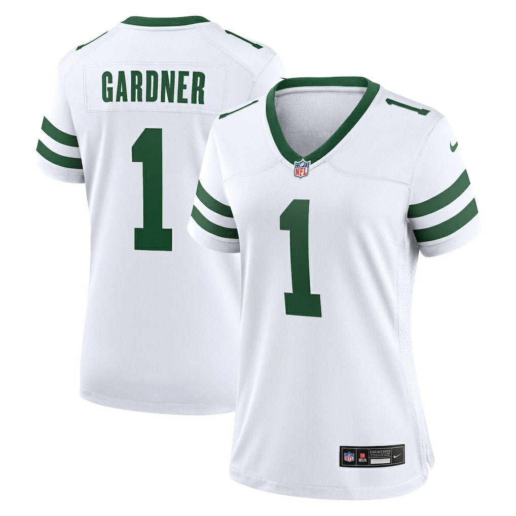 New York Jets Nike Ahmad Sauce Gardner  Women's Game Player Jersey