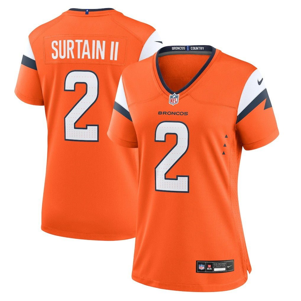 Denver Broncos Nike Patrick Surtain II  Women's Mile High Collection Game Jersey