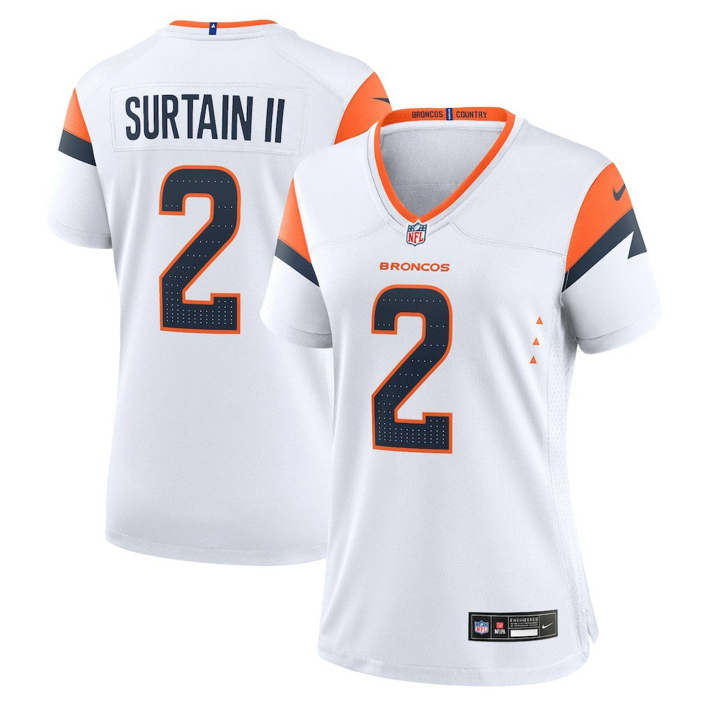 Denver Broncos Nike Patrick Surtain II  Women's Mile High Collection Game Jersey