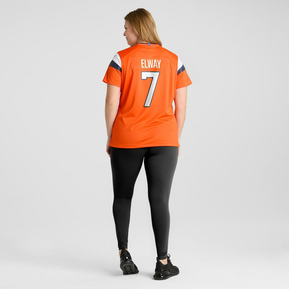 Denver Broncos Nike John Elway  Women's Mile High Collection Retired Player Game Jersey