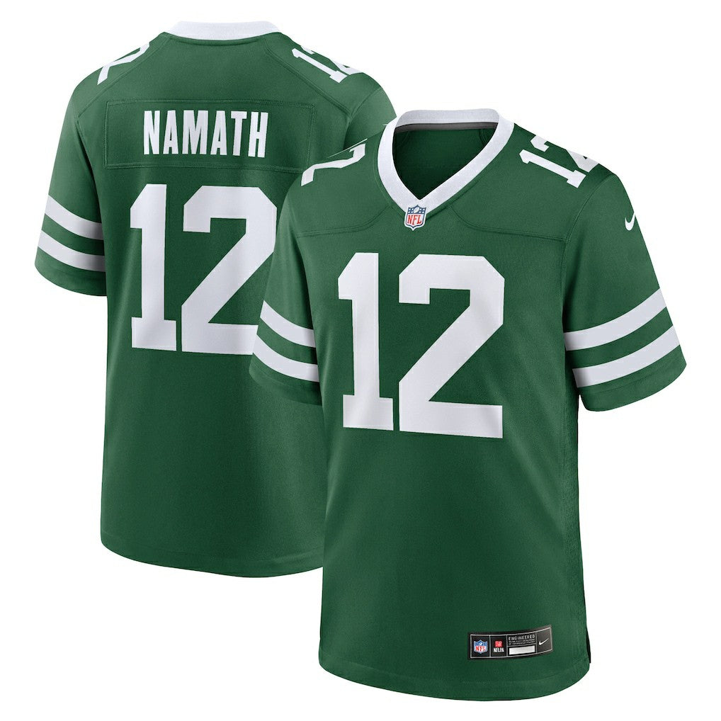 New York Jets Nike Joe Namath  Game Jersey