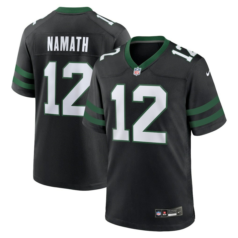New York Jets Nike Joe Namath  Alternate Retired Player Game Jersey