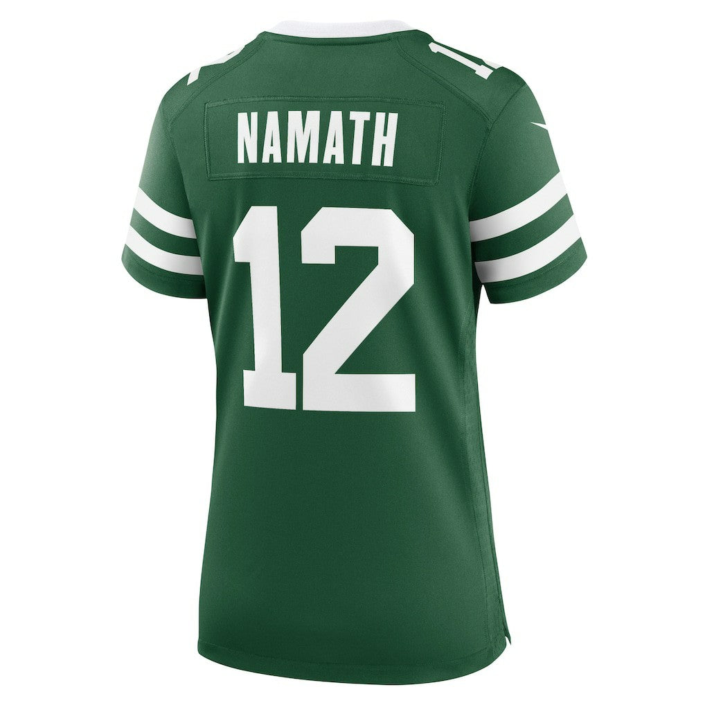 New York Jets Nike Joe Namath  Women's Retired Player Game Jersey