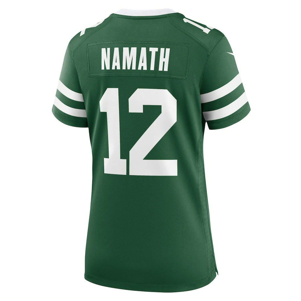New York Jets Nike Joe Namath  Women's Retired Player Game Jersey