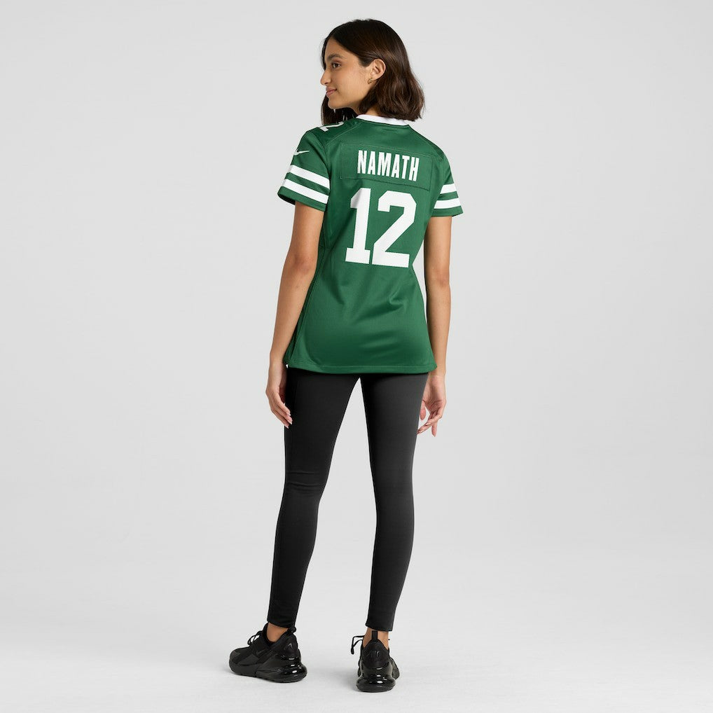 New York Jets Nike Joe Namath  Women's Retired Player Game Jersey