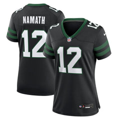 New York Jets Nike Joe Namath  Women's Retired Player Alternate Game Jersey