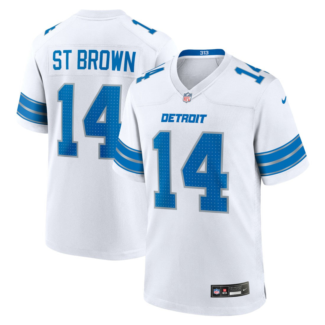 Detroit Lions Nike Amon-Ra St. Brown  Game Jersey