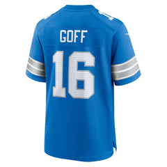 Detroit Lions Nike Jared Goff  Game Jersey