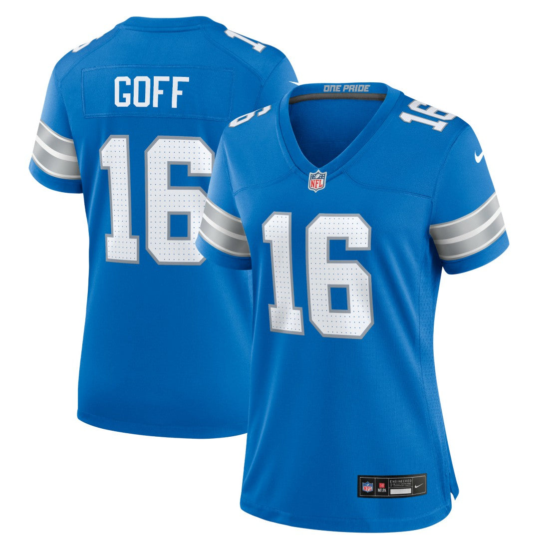 Detroit Lions Nike Jared Goff  Women's Game Jersey