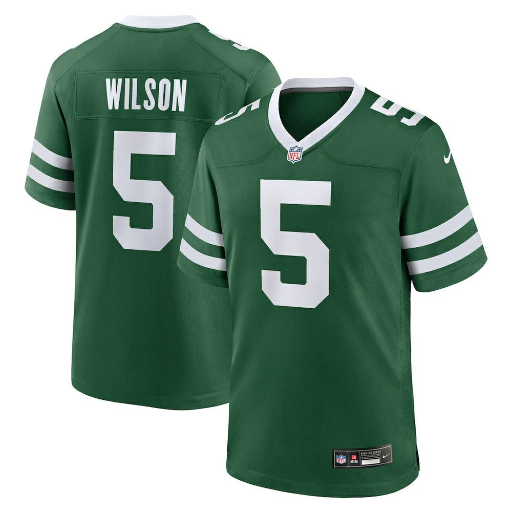 New York Jets Nike Garrett Wilson  Game Jersey