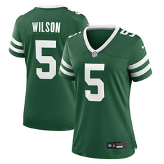 New York Jets Nike Garrett Wilson  Women's Game Jersey