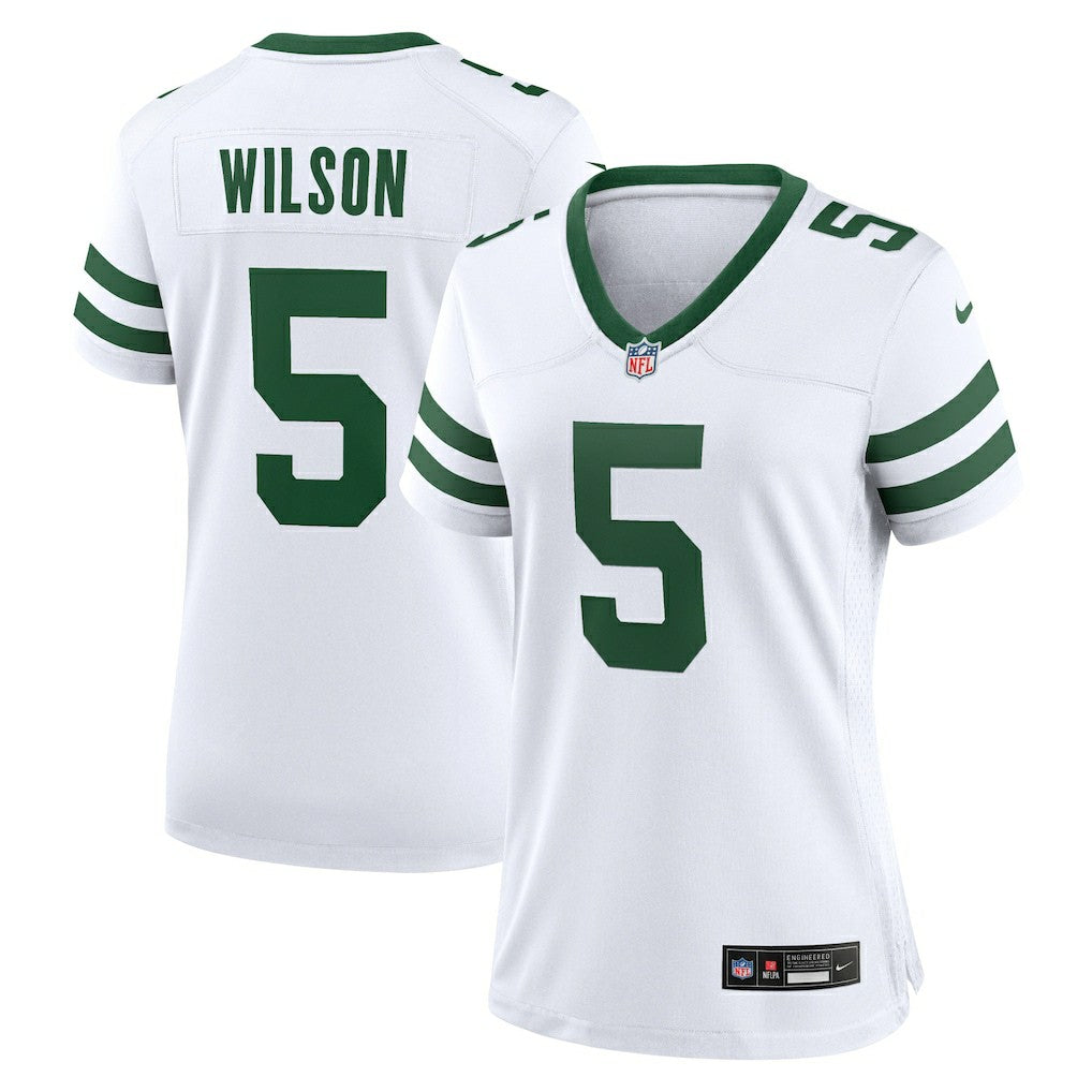 New York Jets Nike Garrett Wilson  Women's Game Jersey