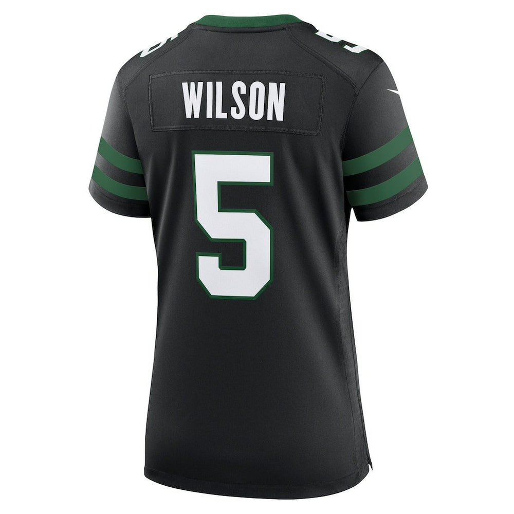 Garrett Wilson New York Jets Women's Alternate Game Jersey - Legacy Black