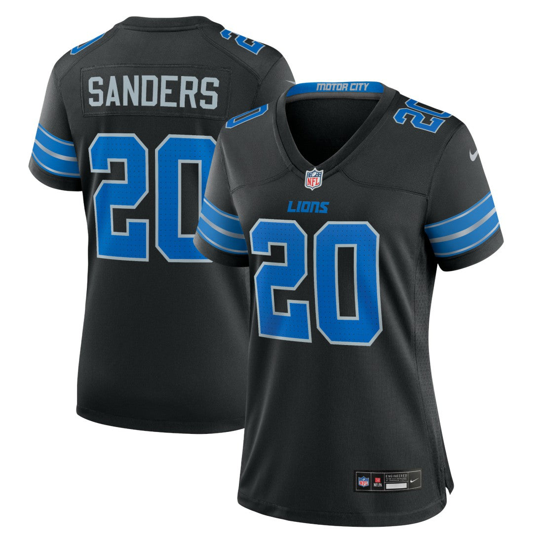 Detroit Lions Nike Barry Sanders  Women's 2nd Alternate Retired Player Game Jersey