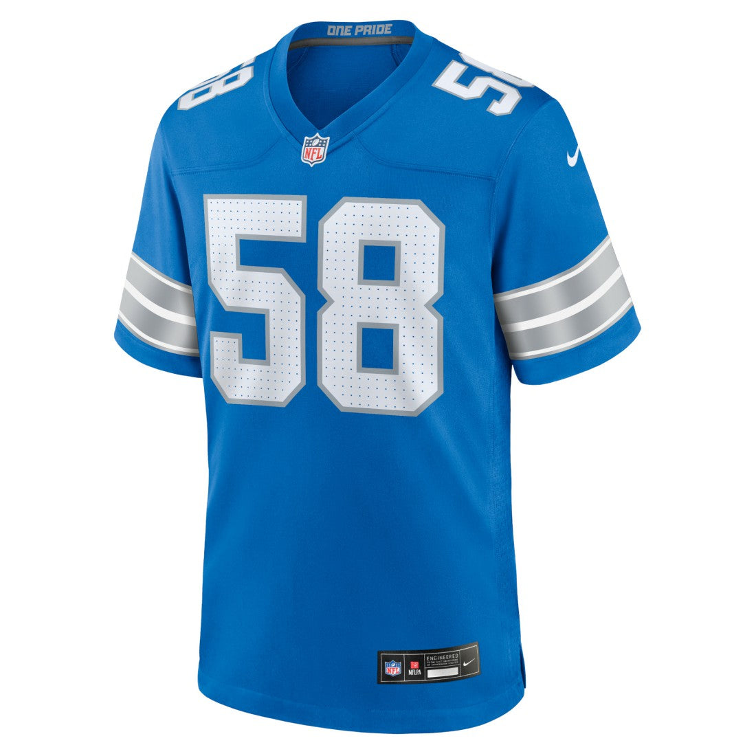 Detroit Lions Nike Penei Sewell  Game Jersey