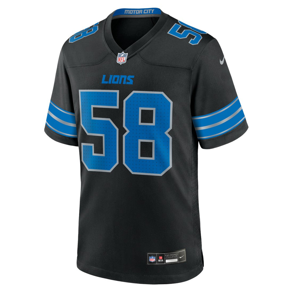 Detroit Lions Nike Penei Sewell  2nd Alternate Game Jersey