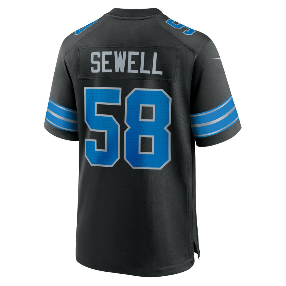 Detroit Lions Nike Penei Sewell  2nd Alternate Game Jersey