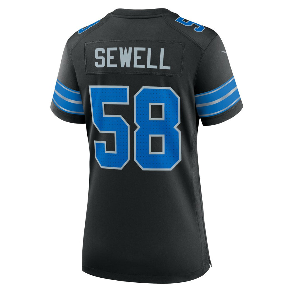 Detroit Lions Nike Penei Sewell  Women's 2nd Alternate Game Jersey