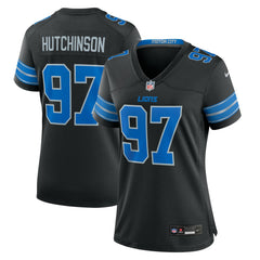 Detroit Lions Nike Aidan Hutchinson  Women's 2nd Alternate Game Jersey