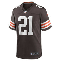Cleveland Browns Nike Denzel Ward  Game Jersey
