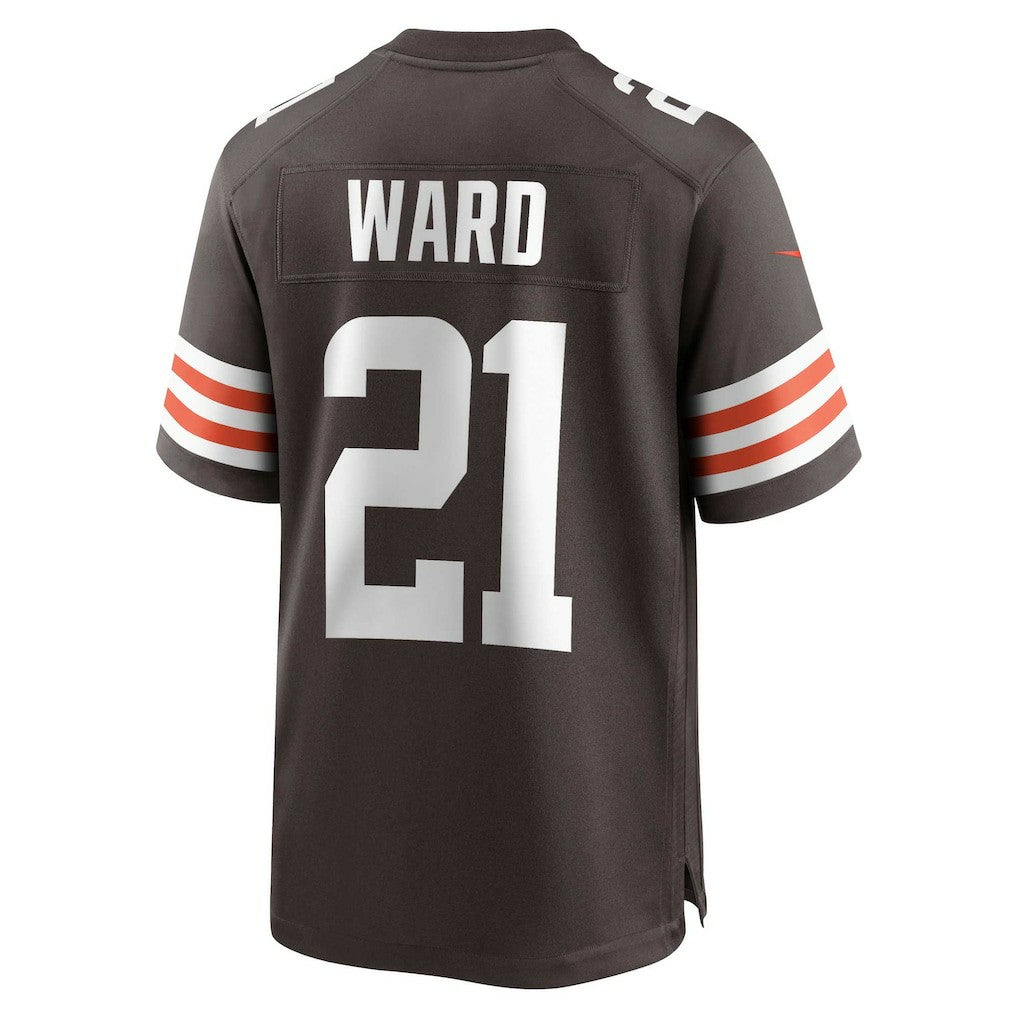 Cleveland Browns Nike Denzel Ward  Game Jersey