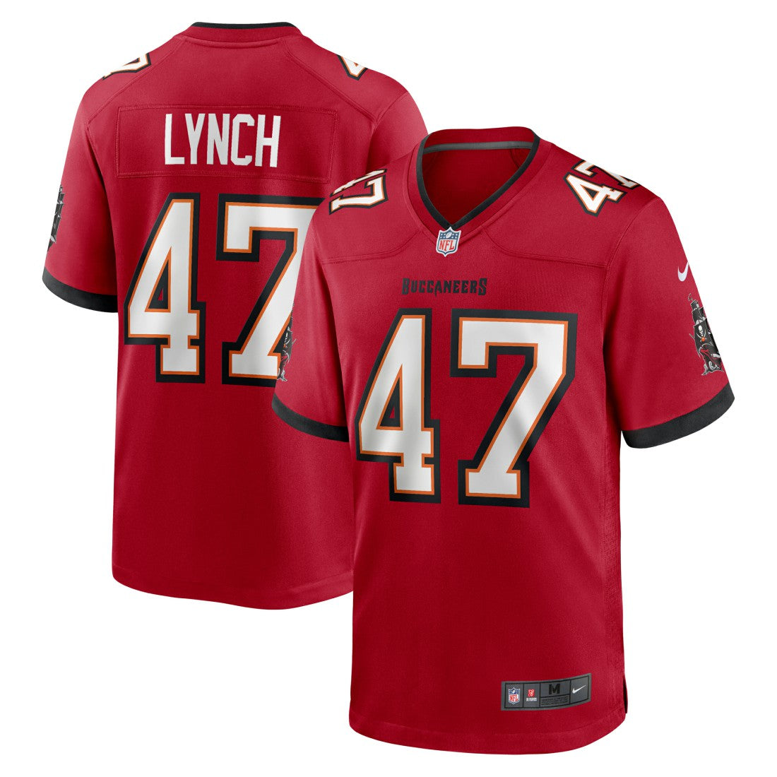 Tampa Bay Buccaneers Nike John Lynch  Retired Player Game Jersey