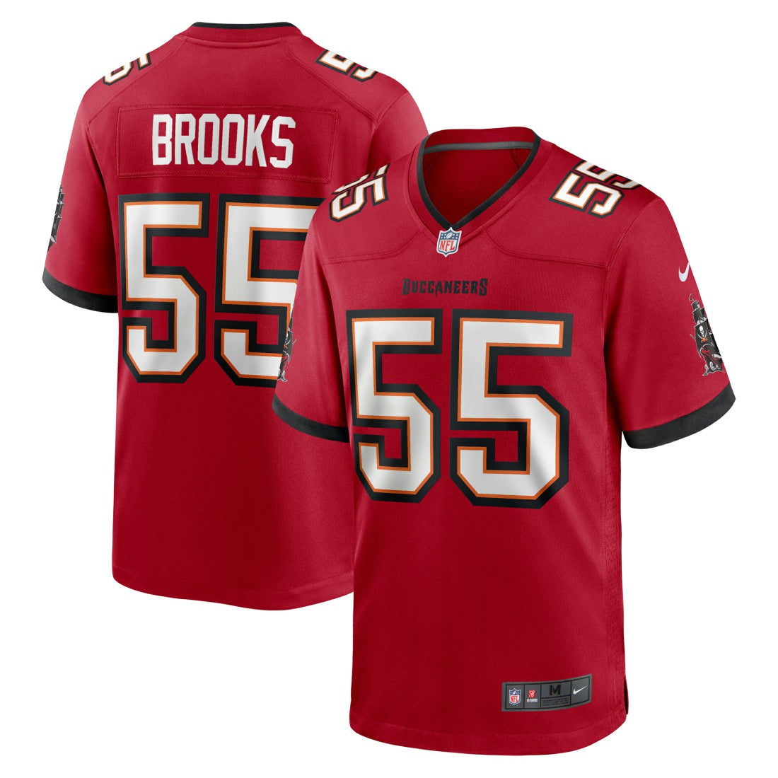 Tampa Bay Buccaneers Nike Derrick Brooks  Retired Player Game Jersey