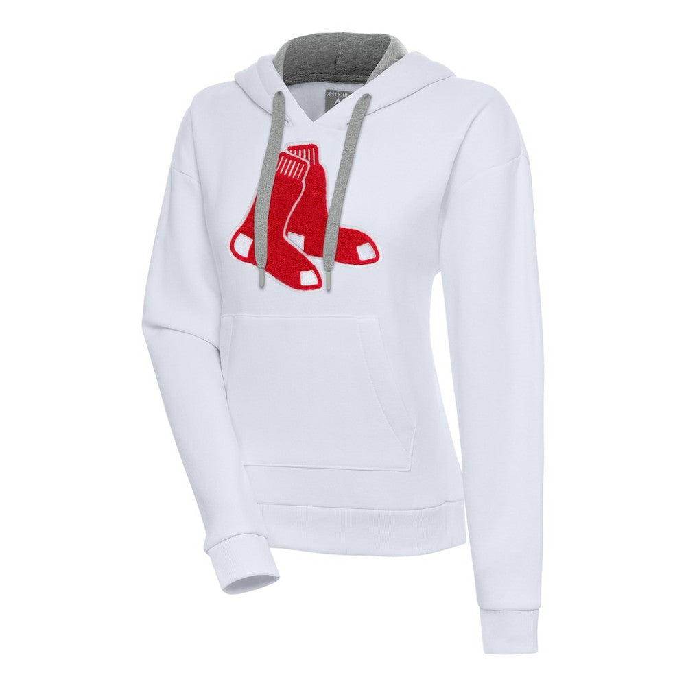 Boston Red Sox Antigua Women's Victory Pullover Hoodie | MLB Discount