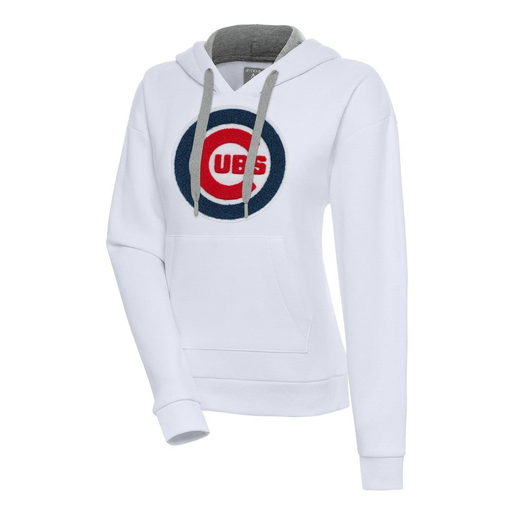 Chicago Cubs Antigua Women's Victory Pullover Hoodie | MLB Outlet